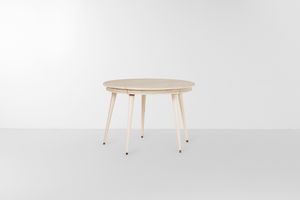 Umberto Mascagni : Set di tavolo con cinque sedie.  - Asta Design Lab - Associazione Nazionale - Case d'Asta italiane