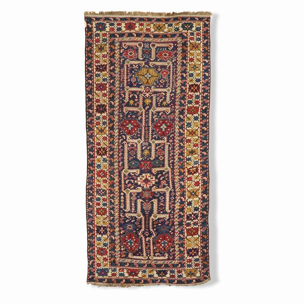 Tappeto Shirvan Kuba, Caucaso fine XIX secolo  - Asta Tappeti antichi dalla collezione di Manlio e Raoul Cabib - Associazione Nazionale - Case d'Asta italiane