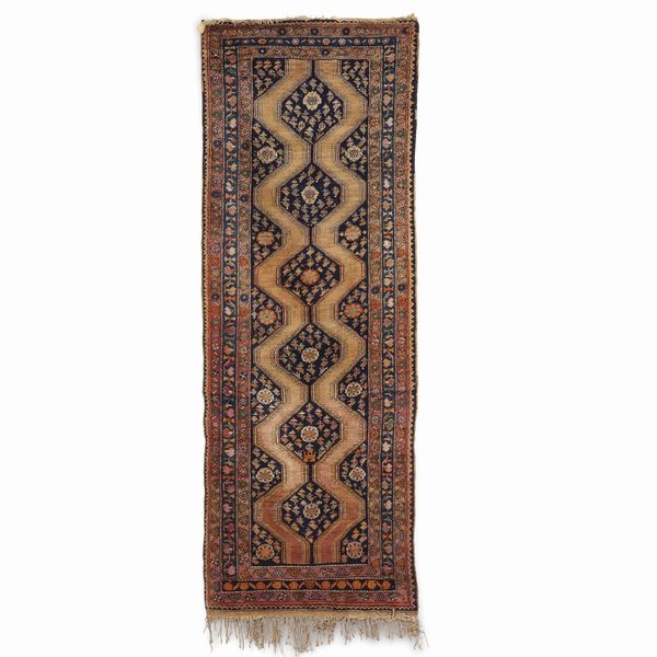 Passatoia Persia fine XIX inizio XX secolo  - Asta Tappeti antichi dalla collezione di Manlio e Raoul Cabib - Associazione Nazionale - Case d'Asta italiane