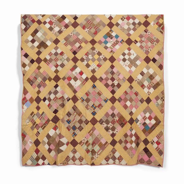 Patchwork U.S.A. 1910  - Asta Tappeti antichi dalla collezione di Manlio e Raoul Cabib - Associazione Nazionale - Case d'Asta italiane