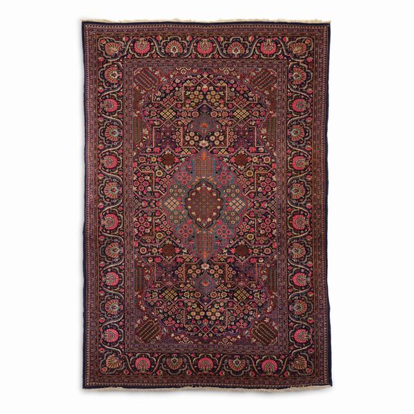 Tappeto Josaghan Mei mei, Persia inizio XX secolo  - Asta Tappeti antichi dalla collezione di Manlio e Raoul Cabib - Associazione Nazionale - Case d'Asta italiane