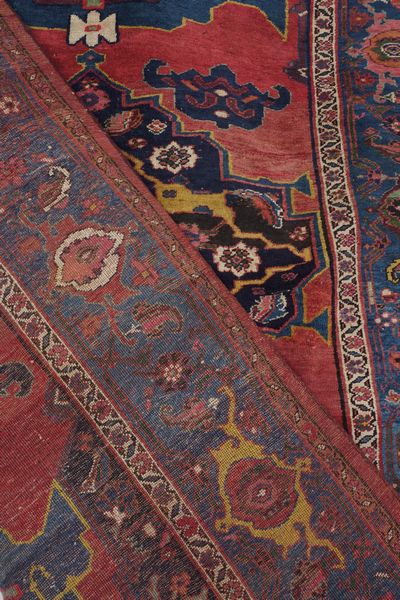 Kelley Bidjar, sud Persia fine XIX secolo  - Asta Tappeti antichi dalla collezione di Manlio e Raoul Cabib - Associazione Nazionale - Case d'Asta italiane