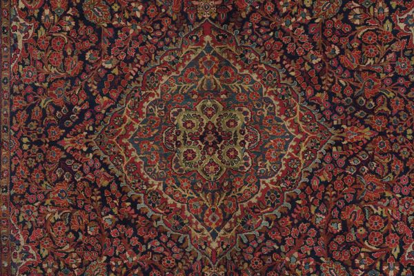 Tappeto Sarouk, Persia prima met XX secolo  - Asta Tappeti antichi dalla collezione di Manlio e Raoul Cabib - Associazione Nazionale - Case d'Asta italiane