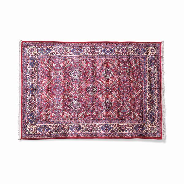 Tappeto Isfhan, Persia met XX secolo  - Asta Tappeti antichi dalla collezione di Manlio e Raoul Cabib - Associazione Nazionale - Case d'Asta italiane