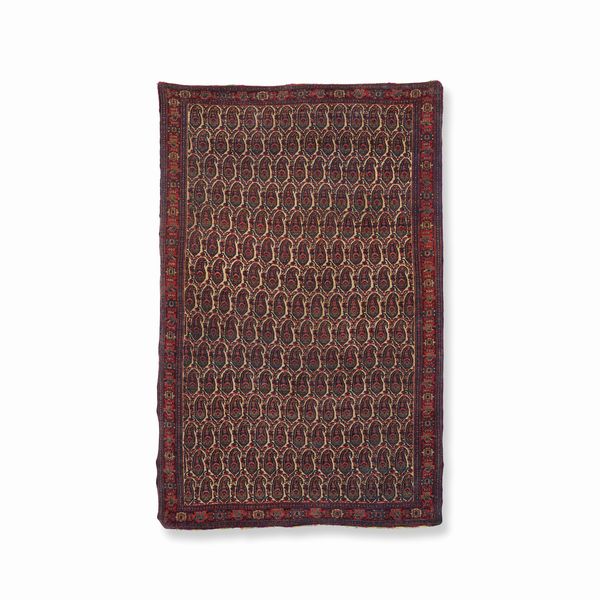 Finissimo tappeto Senneh, Persia fine XIX secolo  - Asta Tappeti antichi dalla collezione di Manlio e Raoul Cabib - Associazione Nazionale - Case d'Asta italiane