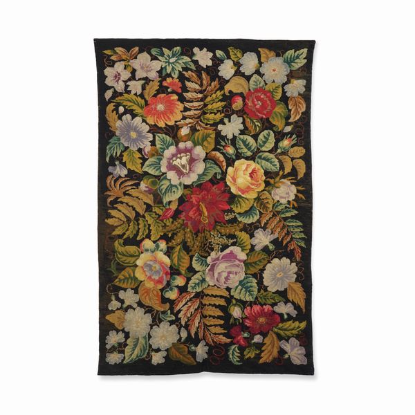 Piccolo punto. Inghilterra inizio XX secolo  - Asta Tappeti antichi dalla collezione di Manlio e Raoul Cabib - Associazione Nazionale - Case d'Asta italiane