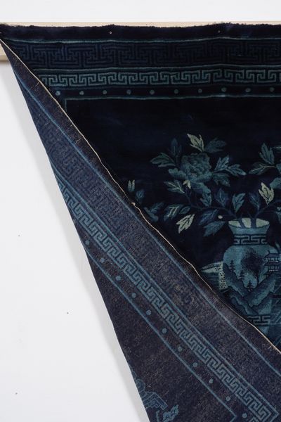 Tappeto Paotou, Cina fine XIX inizio XX secolo  - Asta Tappeti antichi dalla collezione di Manlio e Raoul Cabib - Associazione Nazionale - Case d'Asta italiane