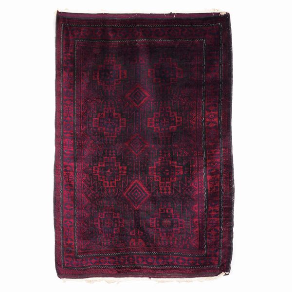 Tappeto Baluch, inizio XX secolo  - Asta Tappeti antichi dalla collezione di Manlio e Raoul Cabib - Associazione Nazionale - Case d'Asta italiane