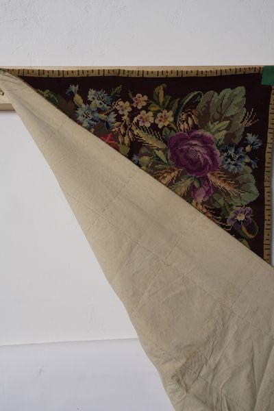 Piccolo punto, Francia inizio XX secolo  - Asta Tappeti antichi dalla collezione di Manlio e Raoul Cabib - Associazione Nazionale - Case d'Asta italiane