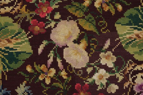 Piccolo punto, Francia inizio XX secolo  - Asta Tappeti antichi dalla collezione di Manlio e Raoul Cabib - Associazione Nazionale - Case d'Asta italiane