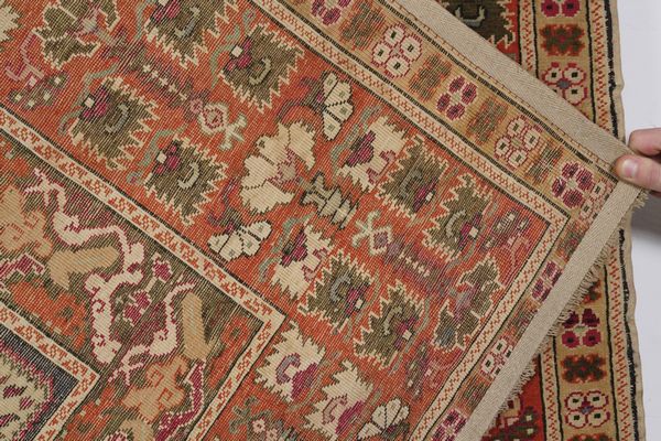 Preghiera Anatolia inizio XX secolo  - Asta Tappeti antichi dalla collezione di Manlio e Raoul Cabib - Associazione Nazionale - Case d'Asta italiane