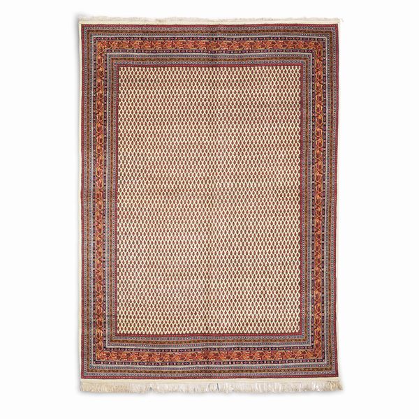 Tappeto India prima met XX secolo  - Asta Tappeti antichi dalla collezione di Manlio e Raoul Cabib - Associazione Nazionale - Case d'Asta italiane