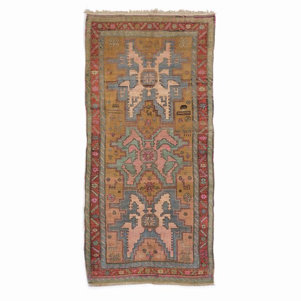 Tappeto Caucaso met XX secolo  - Asta Tappeti antichi dalla collezione di Manlio e Raoul Cabib - Associazione Nazionale - Case d'Asta italiane