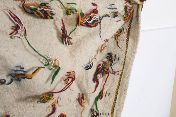 Rara coperta da cavallo sud Persia inizio XX secolo  - Asta Tappeti antichi dalla collezione di Manlio e Raoul Cabib - Associazione Nazionale - Case d'Asta italiane