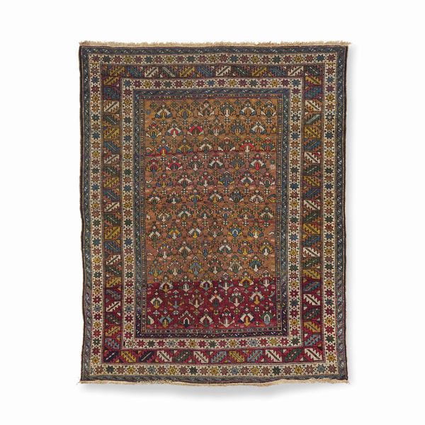 Tappeto Shirvan Kuba, Caucaso inizio XX secolo  - Asta Tappeti antichi dalla collezione di Manlio e Raoul Cabib - Associazione Nazionale - Case d'Asta italiane