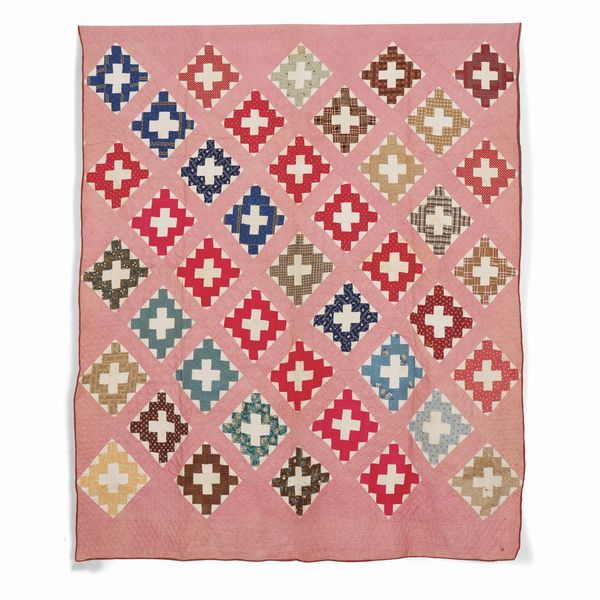 Patchwork U.S.A. 1910  - Asta Tappeti antichi dalla collezione di Manlio e Raoul Cabib - Associazione Nazionale - Case d'Asta italiane