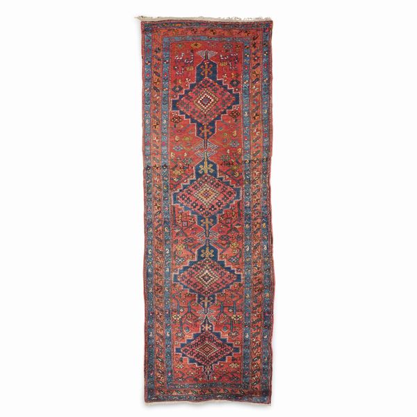 Passatoia nord ovest Persia, inizio XX secolo  - Asta Tappeti antichi dalla collezione di Manlio e Raoul Cabib - Associazione Nazionale - Case d'Asta italiane