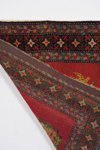 Particolare tappeto Karabagh, Caucaso inizio XX secolo  - Asta Tappeti antichi dalla collezione di Manlio e Raoul Cabib - Associazione Nazionale - Case d'Asta italiane