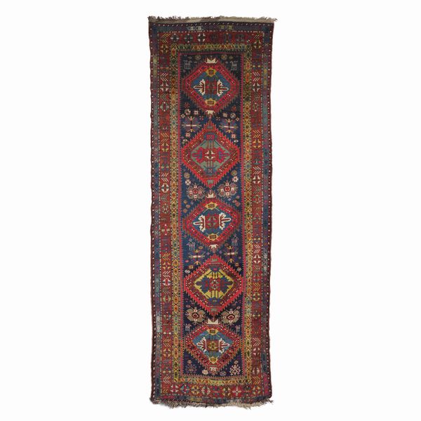 Passatoia Shirvan, Caucaso inizio XX secolo  - Asta Tappeti antichi dalla collezione di Manlio e Raoul Cabib - Associazione Nazionale - Case d'Asta italiane