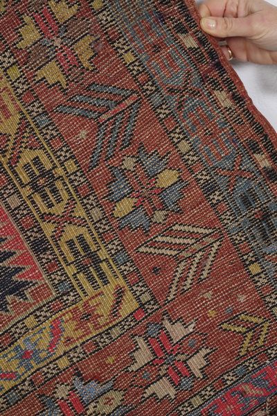 Passatoia Shirvan, Caucaso inizio XX secolo  - Asta Tappeti antichi dalla collezione di Manlio e Raoul Cabib - Associazione Nazionale - Case d'Asta italiane