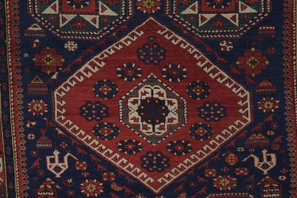 Tappeto Shirvan, Caucaso fine XIX inizio XX secolo  - Asta Tappeti antichi dalla collezione di Manlio e Raoul Cabib - Associazione Nazionale - Case d'Asta italiane