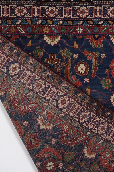 Tappeto Karabagh Caucaso fine XIX secolo  - Asta Tappeti antichi dalla collezione di Manlio e Raoul Cabib - Associazione Nazionale - Case d'Asta italiane