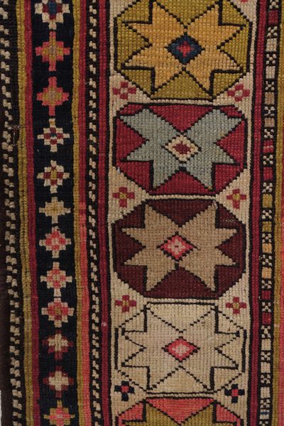 Passatoia Shirvan Baku, Caucasofine XIX inizio XX secolo  - Asta Tappeti antichi dalla collezione di Manlio e Raoul Cabib - Associazione Nazionale - Case d'Asta italiane