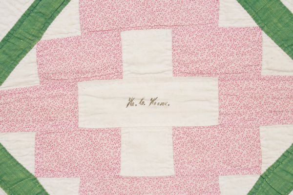 Patchwork, U.S.A. 1850  - Asta Tappeti antichi dalla collezione di Manlio e Raoul Cabib - Associazione Nazionale - Case d'Asta italiane