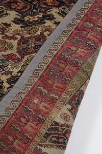 Tappeto Seichur, Caucaso fine XIX inizio XX  secolo  - Asta Tappeti antichi dalla collezione di Manlio e Raoul Cabib - Associazione Nazionale - Case d'Asta italiane