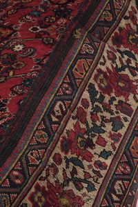 Passatoia sud Persia, fine XIX inizio XX secolo  - Asta Tappeti antichi dalla collezione di Manlio e Raoul Cabib - Associazione Nazionale - Case d'Asta italiane