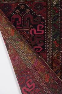 Passatoia Caucaso prima met XX secolo  - Asta Tappeti antichi dalla collezione di Manlio e Raoul Cabib - Associazione Nazionale - Case d'Asta italiane