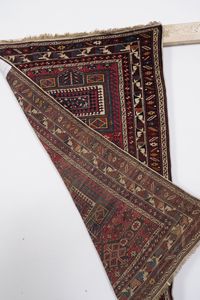 Tappeto Shirvan Caucaso fine XIX inizio XX secolo  - Asta Tappeti antichi dalla collezione di Manlio e Raoul Cabib - Associazione Nazionale - Case d'Asta italiane