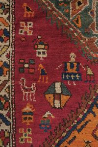 Passatoia sud Persia fine XIX inizio XX secolo  - Asta Tappeti antichi dalla collezione di Manlio e Raoul Cabib - Associazione Nazionale - Case d'Asta italiane