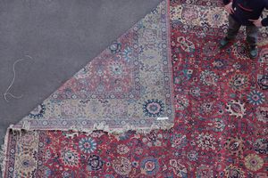 Tappeto Tabriz, Persia fine XIX inizio XX secolo  - Asta Tappeti antichi dalla collezione di Manlio e Raoul Cabib - Associazione Nazionale - Case d'Asta italiane