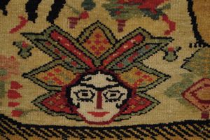 Raro tappeto Melayer, Persia fine XIX inizio XX secolo  - Asta Tappeti antichi dalla collezione di Manlio e Raoul Cabib - Associazione Nazionale - Case d'Asta italiane