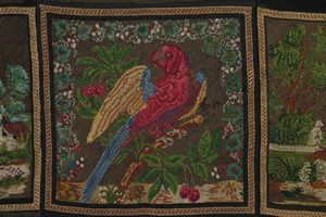 Piccolo punto Europa inizio XX secolo  - Asta Tappeti antichi dalla collezione di Manlio e Raoul Cabib - Associazione Nazionale - Case d'Asta italiane