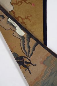 Tappeto Cina inizio XX secolo  - Asta Tappeti antichi dalla collezione di Manlio e Raoul Cabib - Associazione Nazionale - Case d'Asta italiane
