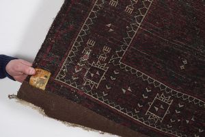 Passatoia Baluch, inizio XX secolo  - Asta Tappeti antichi dalla collezione di Manlio e Raoul Cabib - Associazione Nazionale - Case d'Asta italiane