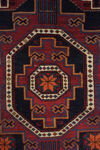 Tappeto Shirvan, Caucaso fine XIX secolo  - Asta Tappeti antichi dalla collezione di Manlio e Raoul Cabib - Associazione Nazionale - Case d'Asta italiane