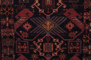 Tappeto Shirvan, Caucaso inizio XX secolo  - Asta Tappeti antichi dalla collezione di Manlio e Raoul Cabib - Associazione Nazionale - Case d'Asta italiane