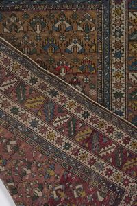 Tappeto Shirvan Kuba, Caucaso inizio XX secolo  - Asta Tappeti antichi dalla collezione di Manlio e Raoul Cabib - Associazione Nazionale - Case d'Asta italiane