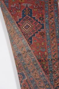 Passatoia nord ovest Persia, inizio XX secolo  - Asta Tappeti antichi dalla collezione di Manlio e Raoul Cabib - Associazione Nazionale - Case d'Asta italiane