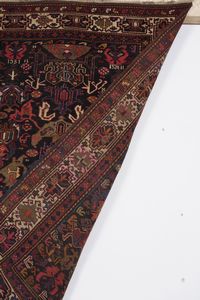 Tappeto Shirvan Baku Caucaso inizio XX secolo  - Asta Tappeti antichi dalla collezione di Manlio e Raoul Cabib - Associazione Nazionale - Case d'Asta italiane