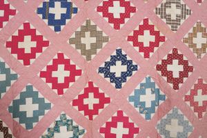 Patchwork U.S.A. 1910  - Asta Tappeti antichi dalla collezione di Manlio e Raoul Cabib - Associazione Nazionale - Case d'Asta italiane