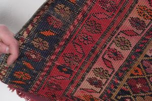 Passatoia Karabagh, Caucaso inizio XX secolo  - Asta Tappeti antichi dalla collezione di Manlio e Raoul Cabib - Associazione Nazionale - Case d'Asta italiane