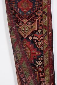 Passatoia Karabagh, Caucaso inizio XX secolo  - Asta Tappeti antichi dalla collezione di Manlio e Raoul Cabib - Associazione Nazionale - Case d'Asta italiane