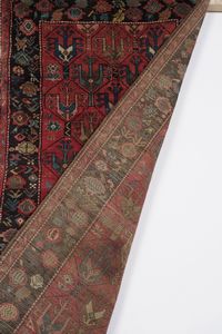 Passatoia Curda, fine XIX  inizio XX secolo  - Asta Tappeti antichi dalla collezione di Manlio e Raoul Cabib - Associazione Nazionale - Case d'Asta italiane