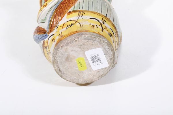 Boccale a segreto<BR>Cerreto Sannita, prima met del XIX secolo<BR>  - Asta Maioliche e Porcellane - Associazione Nazionale - Case d'Asta italiane