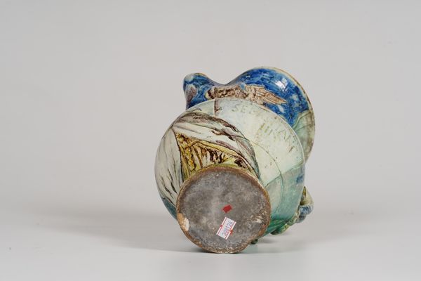 Boccale <BR>Pesaro (Molaroni?), 1875-1900<BR>  - Asta Maioliche e Porcellane - Associazione Nazionale - Case d'Asta italiane