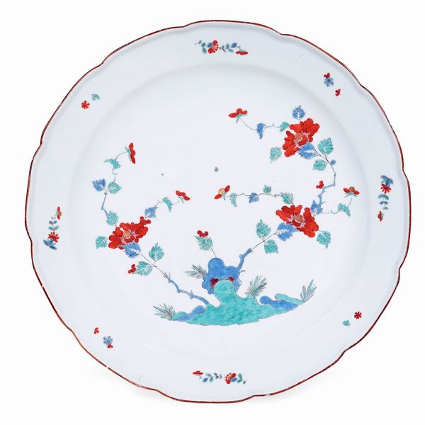 Grande piatto<BR>Meissen, 1735-1738  - Asta Maioliche e Porcellane - Associazione Nazionale - Case d'Asta italiane